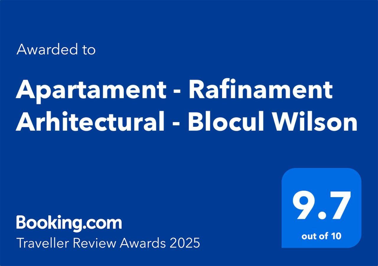 Apartament - Rafinament Arhitectural - Blocul Wilson Букурещ Екстериор снимка